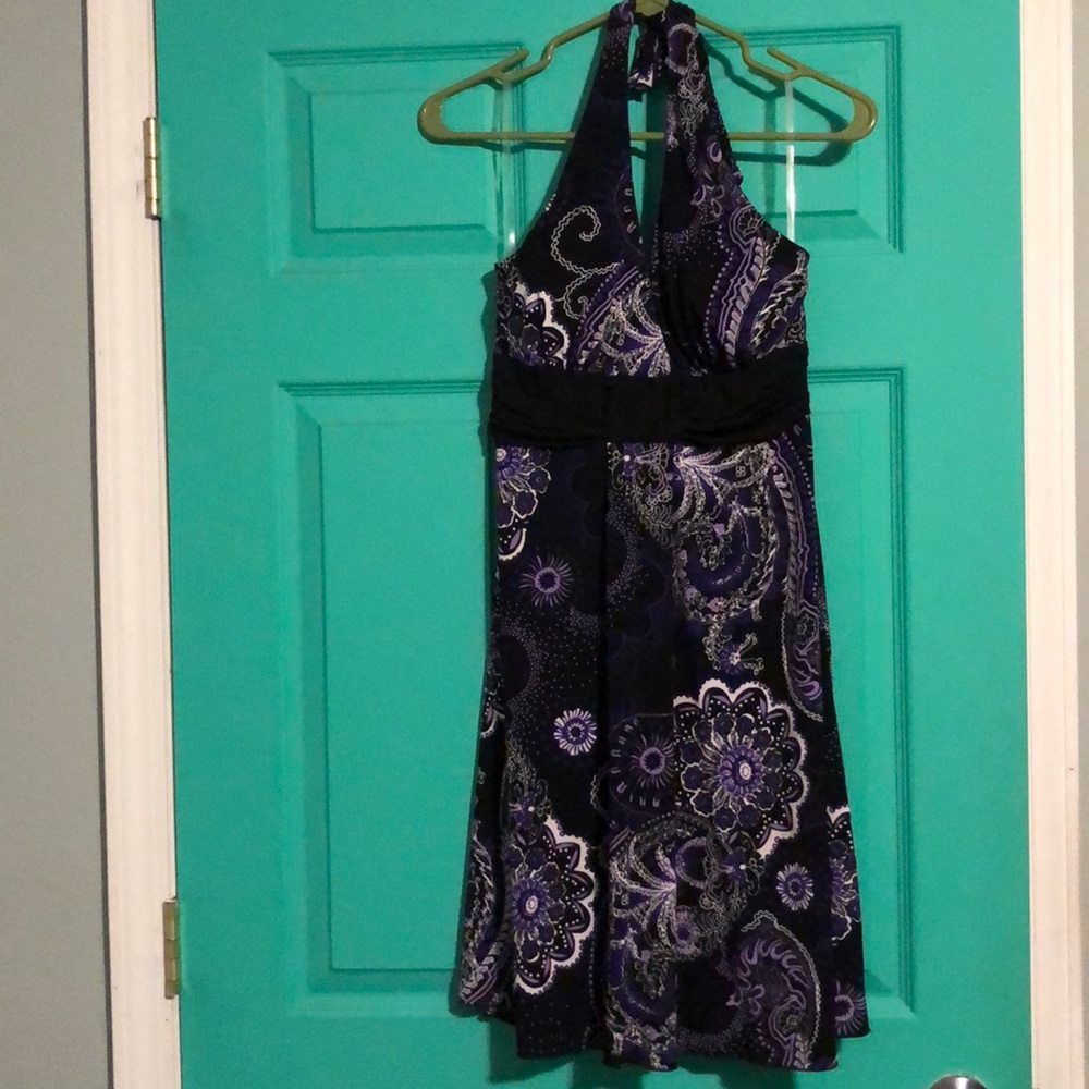 Halter top short dress